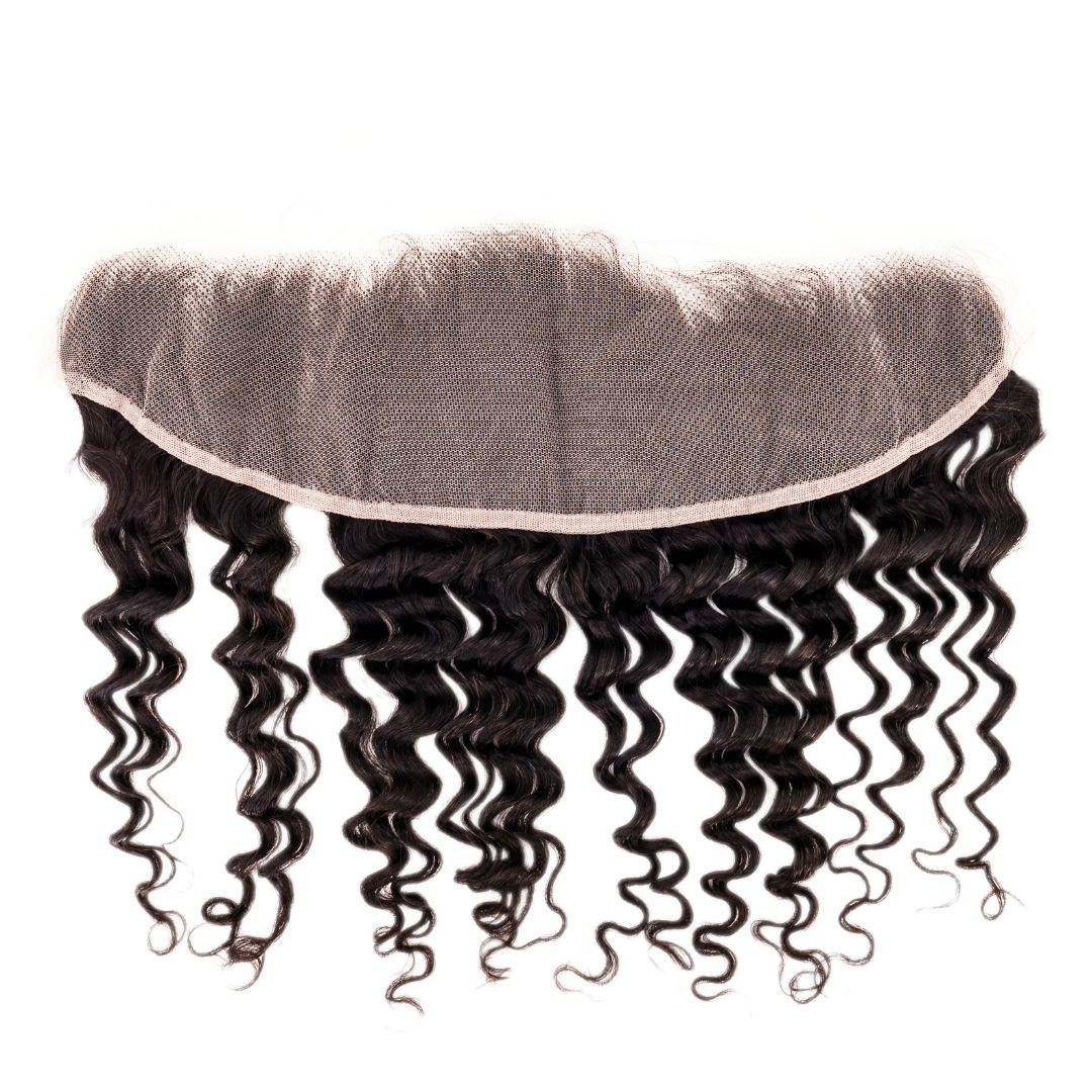 Deep Wave 13x4 Transparent Lace Frontal